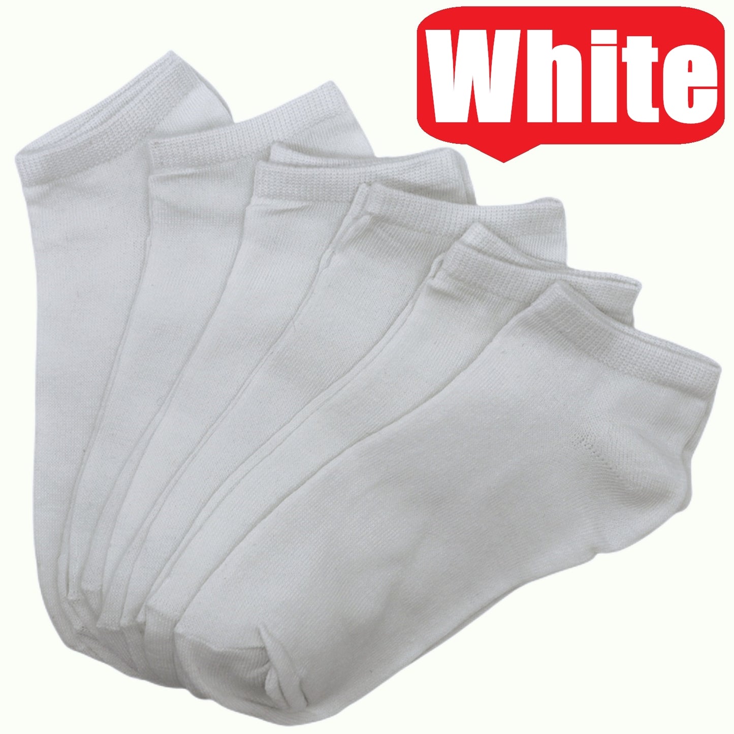6 Pairs Candy Color Ankle Socks, Soft & Lightweight Breathable Low Cut Socks, Women's Stockings & Hosiery
