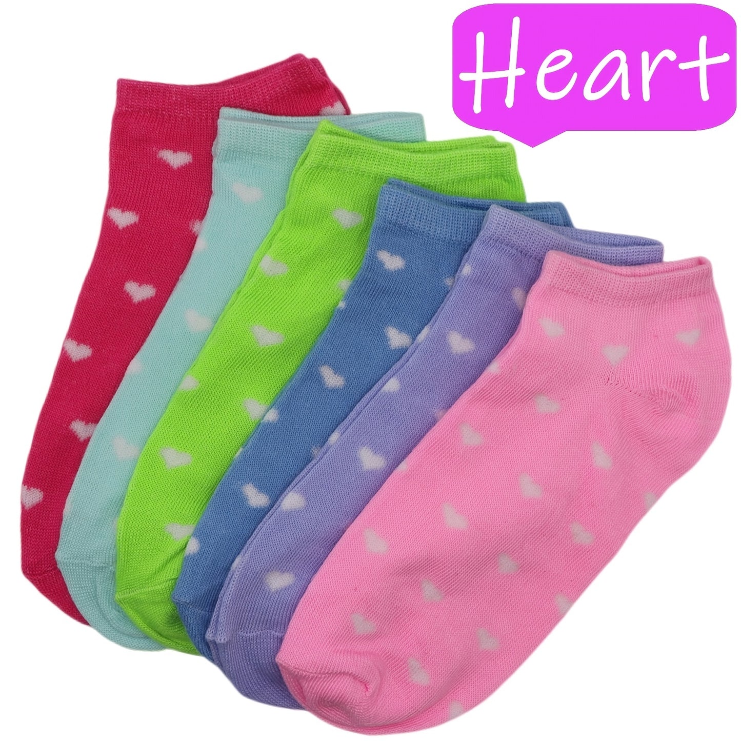 6 Pairs Candy Color Ankle Socks, Soft & Lightweight Breathable Low Cut Socks, Women's Stockings & Hosiery