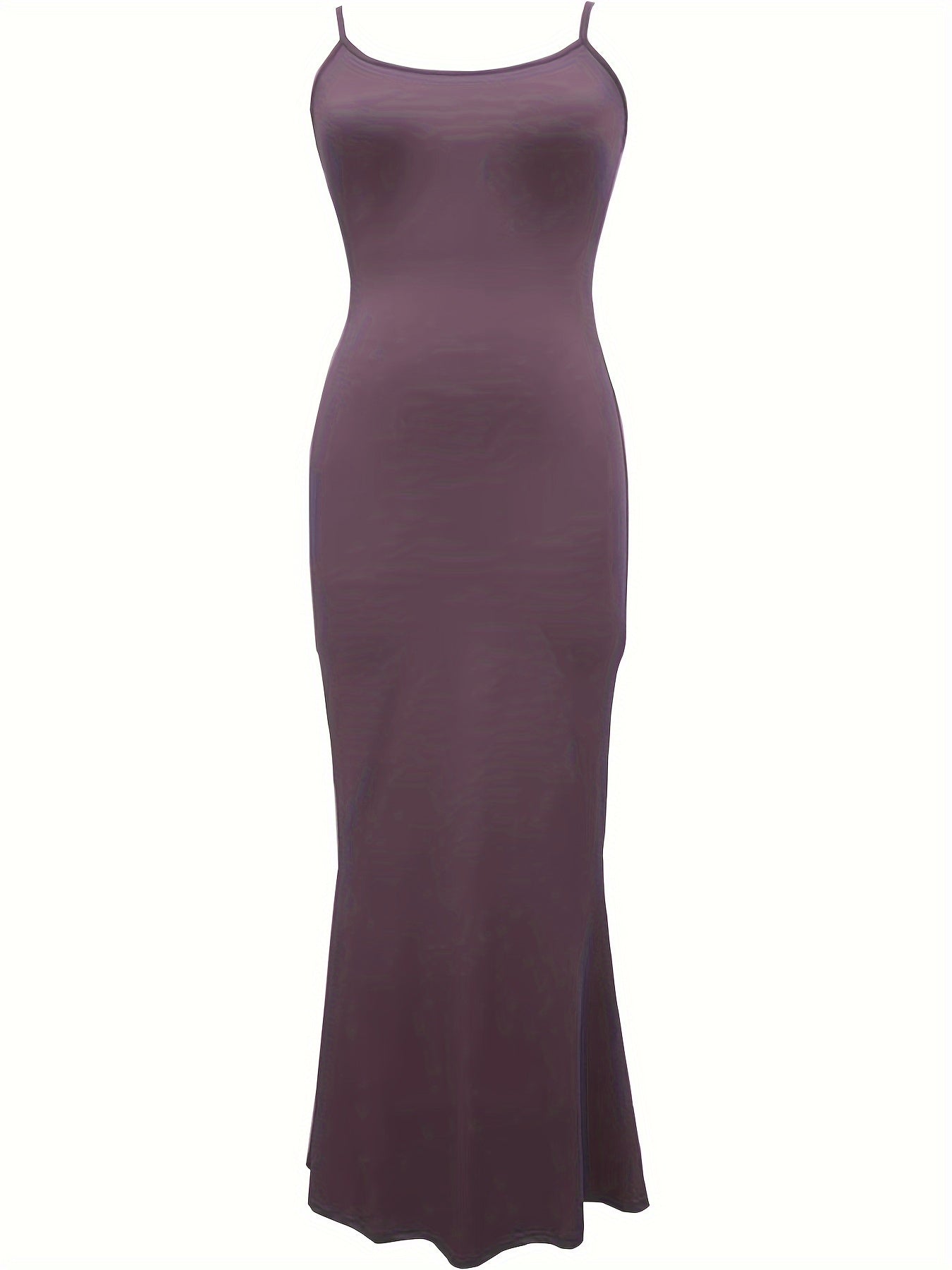 Women's Casual Lounge Slip Long Dress, Sexy Sleeveless Backless Bodycon Maxi Dress, Women's Clothing